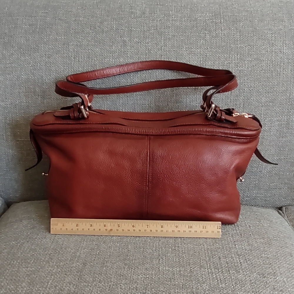 Firm Final price!*Genuine leather satchel